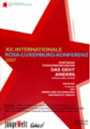 Brosch&uuml;re zur Rosa-Luxemburg-Konferenz 2007