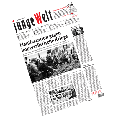 junge Welt, 13. Januar 2014