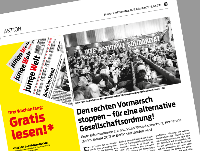 junge Welt, 8. Oktober 2016