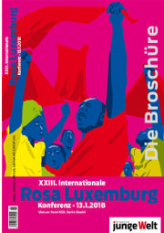 Brosch&uuml;re zur XXIII. Internationalen Rosa-Luxemburg-Konferenz