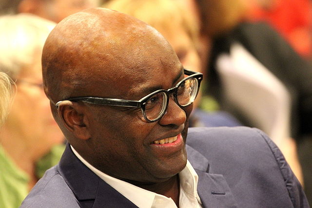 Achille Mbembe bei der Verleihung des Geschwister-Scholl-Preises 2015 in der Ludwig-Maximilian-Universit&auml;t. Foto: Heike Huslage-Koch (CC-BY-SA 4.0)