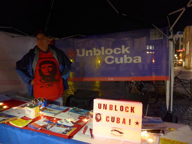 Infostand am 5. November 2019 in Bonn