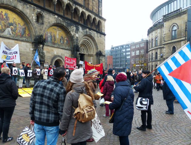Kundgebung am 9. November 2019 in Bremen