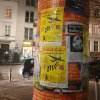 Plakataktion in Hamburg