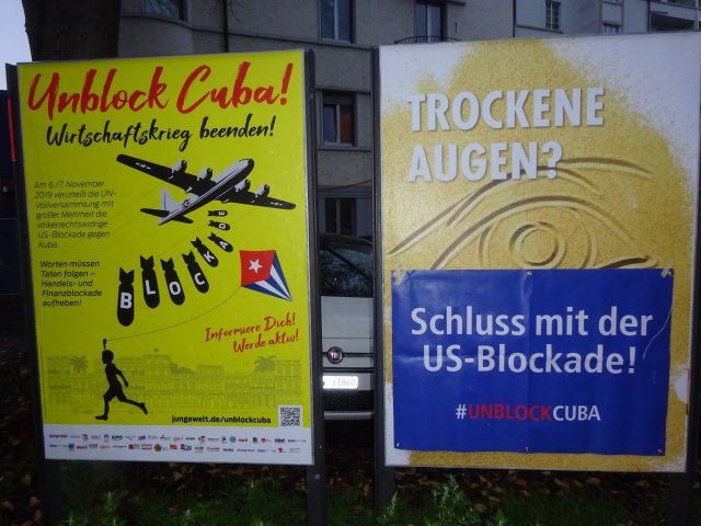 Plakate in Luzern