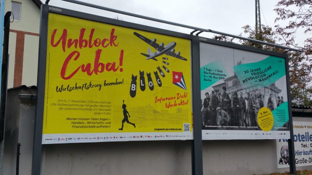 Am 6. November versammelten sich Kuba-Freunde in Magdeburg