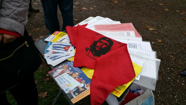 Am 6. November versammelten sich Kuba-Freunde in Magdeburg