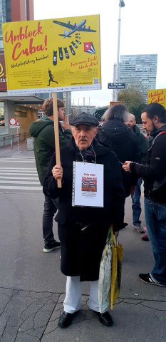Kundgung vor dem Sitz der Vereinten Nationen in Wien, 6. November 2019